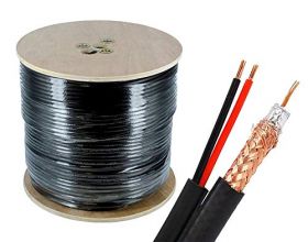CCTV Cable RG59 Coaxial + DC Cable Roll