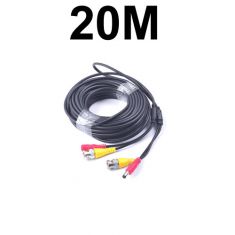 BNC Cable 20M Readymade for CCTV