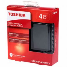 Toshiba Canvio 4TB Advance Portable Hard Drive USB 3.0