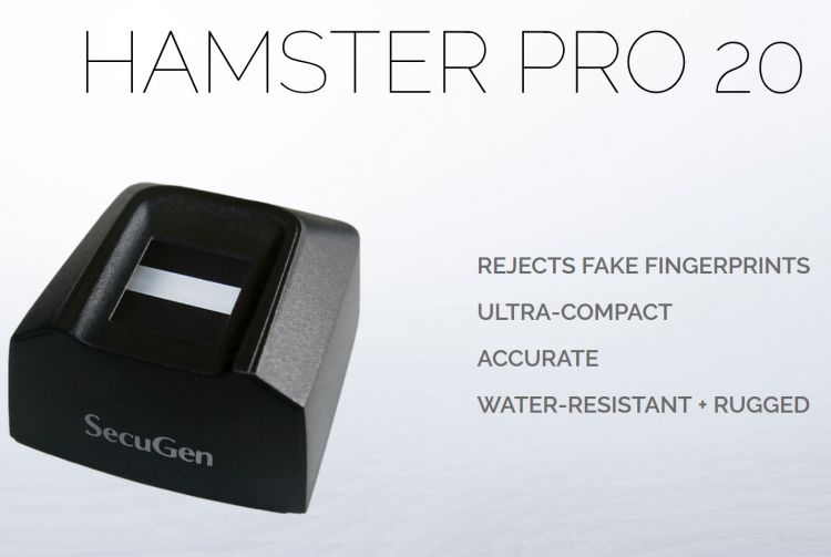 Hamster Pro 20 - Secugen Fingerprint Reader HU20-A buy online at costless.ae best price in uae