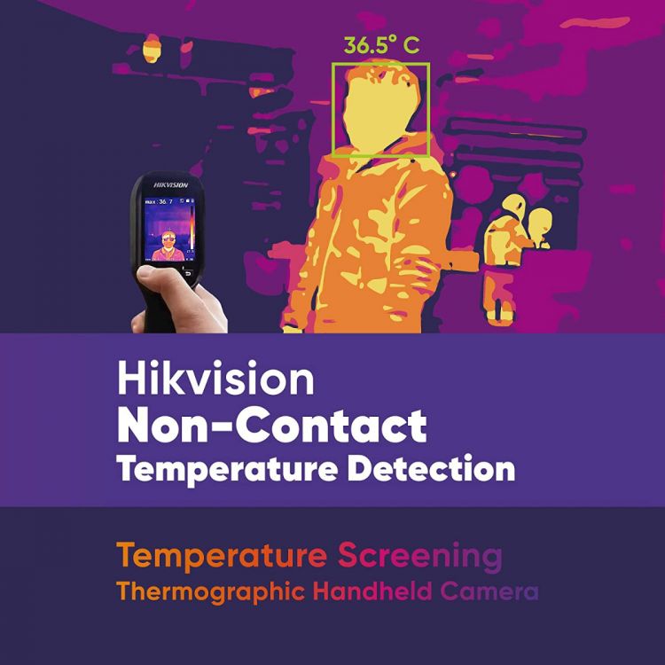 Hikvision Thermal Handheld Scanner Body Temperature imaging Camera